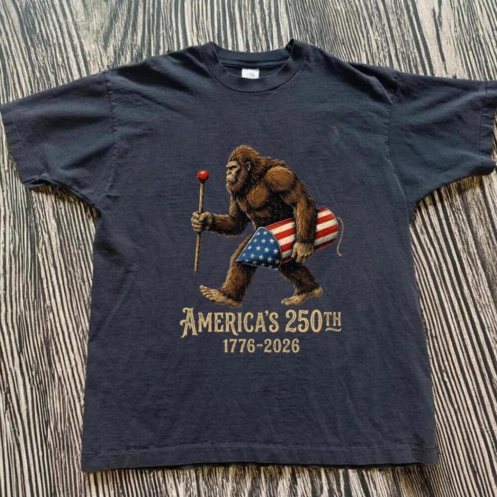 Gildan Black T Shirt Black America_S 250Th Anniversary Tee